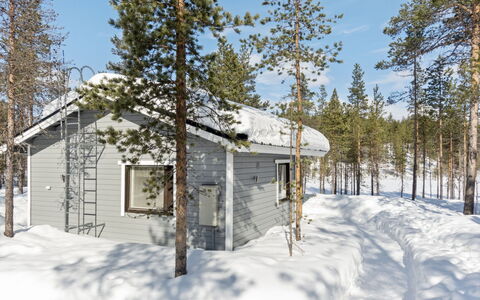 Riekko: Holz, Winter, Schnee, Haus, Zuhause, Hütte, Einfrieren, Abstellgleis, Steigung, Lärche