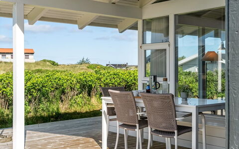 Sigrid - 400M from the Sea: Möbel, Holz, Veranda, Tür, Tabelle, Stuhl, Fussboden, Flooring, Zuhause, Küche & Esszimmer Tisch