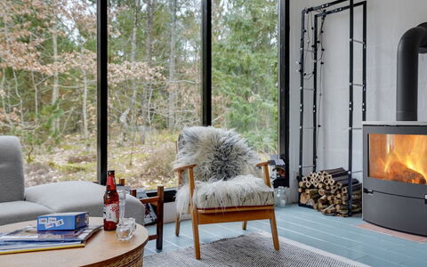 Olaf - 1.4Km from the Sea: Möbel, Flooring, Holz, Interior Design, Fussboden, Stuhl, Beleuchtung, Holzboden, Feuerstelle, Wohnzimmer