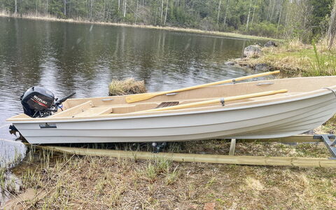 Pihlajaranta: Boot, Holz, Watercraft, Boote Und Boating - Geräte Und Materialien, Skiff, Sperrholz, Planke, Schiffsbau