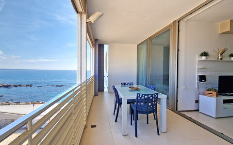 Suite Le Vele: Meer, Wohnung, Ozean, Küste, Schatten, Balkon, Hotel, Strand, Penthouse