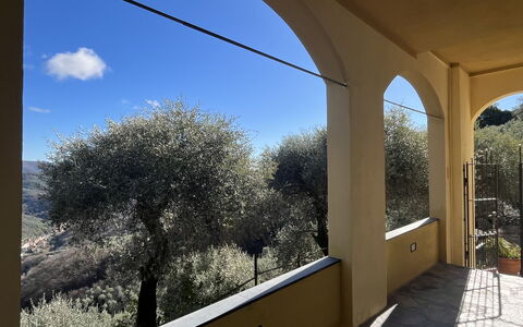 Casa Norvegia: Balkon, Geländer