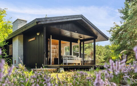 Sofus - 500M from the Sea: Holz, Hütte, Haus, Zuhause, Strauch, Dach, Veranda, Garten, Gartenbauten