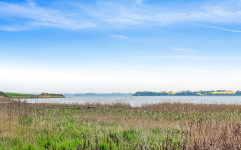 Vemund - 100M to the Fjord: Himmel, Blau, Wasser, Wasservorräte, Grün, Gewässer, Natürlichen Umgebung, Horizont, Natürliche Landschaft, Ökoregion