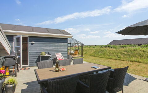 Thomsen - 475M from the Sea: Dach, Zuhause, Grundstueck, Hütte, Tür, Gartenmöbel, Abstellgleis, Stuhl, Terrasse, Estate