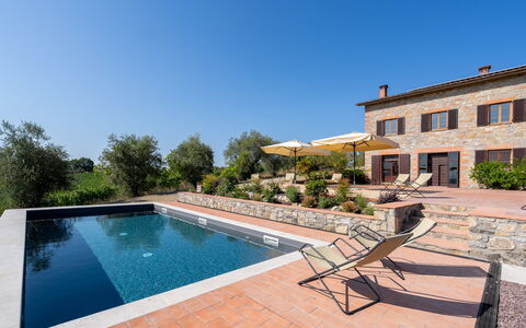 Casa Di Luca, Pool, Castelnuovo Berardenga: Die Architektur, Estate, Schwimmbad, Landscaping, Villa, Garten, Bauernhaus, Hazienda, Villa, Eco Hotel