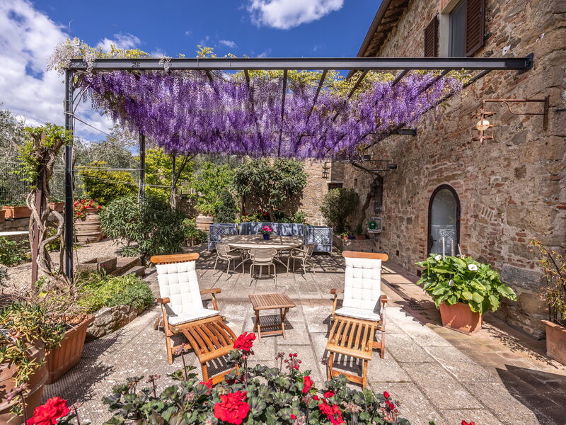 Monticchiello Apartment With Garden, Wifi, Pienza,