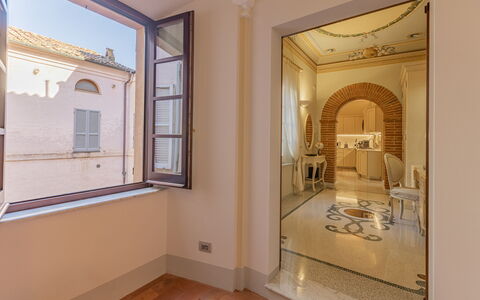 Charming Apartment Cartoni - Città Della Pieve, Um: Eigentum, Fenster, Gebäude, Interior Design, Holz, Die Architektur, Farbe, Kunst, Flooring, Decke