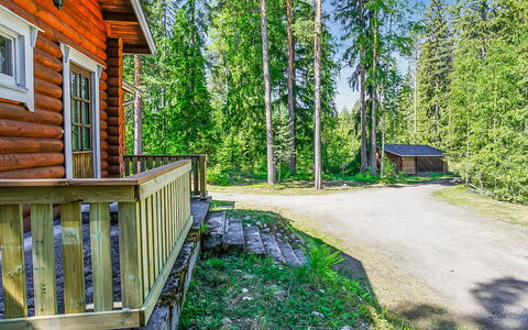 Itälahti: Holz, Hütte, Zuhause, Blockhaus, Holz, Abstellgleis, Hartholz, Natürliches Material, Gartenbauten, Hütte