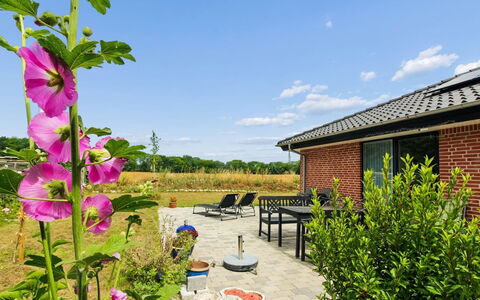 Helmi - 1Km from the Sea: Garten, Hütte, Rasen, Landscaping, Krautige Pflanze, Garten, Bauernhaus, Gartenbauten, Hinterhof, Schuppen