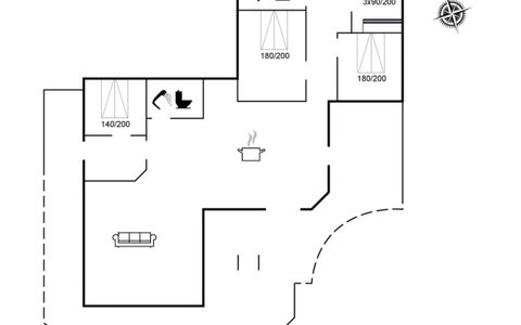 Byrial - 600M from the Sea: Wohngebiet, Strauch, Haus, Zuhause, Garten, Estate, Schatten, Landscaping, Rasen