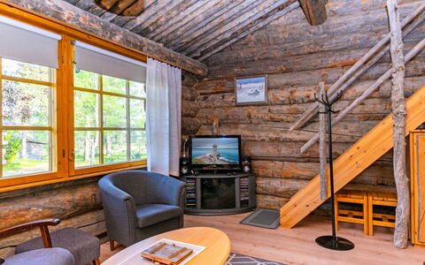 Vasamooli 3: Holz, Hütte, Blockhaus, Wald, Schuppen, Gartenbauten, Lärche, Wald, Holzbeize