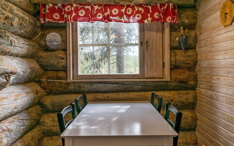 Vasamooli 5: Holz, Hütte, Blockhaus, Wald, Schuppen, Gartenbauten, Lärche, Wald, Holzbeize