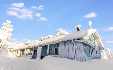 Saarihely B 9: Schnee, Winter, Dach, Einfrieren, Hütte, Steigung, Frost, Eis, Eiskappe