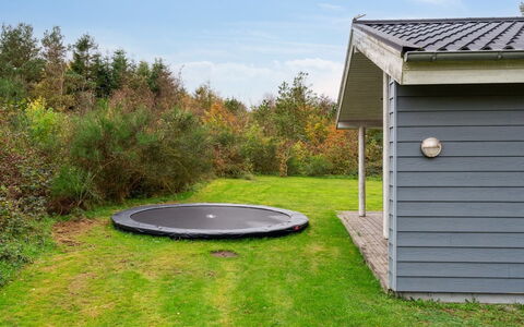 Luchia - 200M to the Fjord: Gras, Rasen, Garten, Trampolin, Wiese, Garten, Landscaping, Schatten, Hinterhof, Park