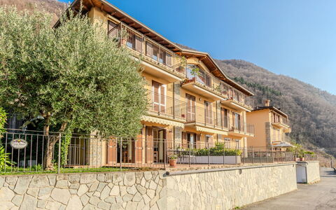Vista Lago: Die Architektur, Wohngebiet, Zuhause, Balkon, Wohnung, Veranda, Estate, Bergdorf, Eco Hotel, Villa