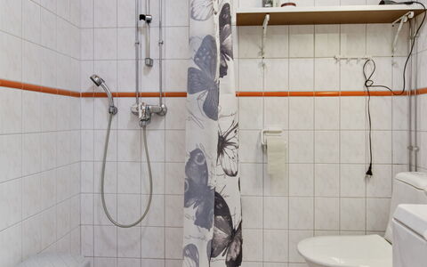 Luulampi F6: Armatur, Badezimmer, Flooring, Interior Design, Toilette, Fussboden, Installation, Sinken, Zapfhahn, Toilleten Sitz