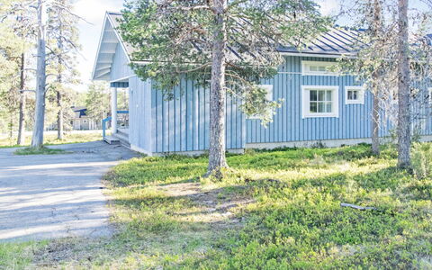 Kermikkä: Holz, Hütte, Blockhaus, Wald, Schuppen, Gartenbauten, Lärche, Wald, Holzbeize