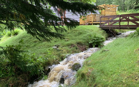 Rivendell: Pflanze, Wasser, Natürliche Landschaft, Baum, Wasserlauf, Bank, Gras, Ground, Auwald