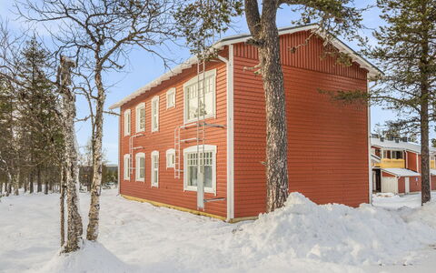 Outapailakka i 1: Holz, Schnee, Winter, Hütte, Einfrieren, Zuhause, Blockhaus, Lärche, Abstellgleis