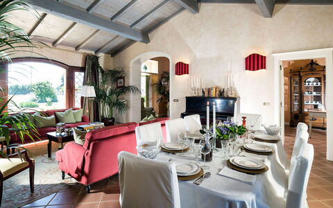 Casa Colore - Siracusa, Sicilia: Pflanze, Tabelle, Eigentum, Möbel, Stuhl, Zimmerpflanze, Interior Design, Blumentopf, Wohnzimmer, Grundeigentum