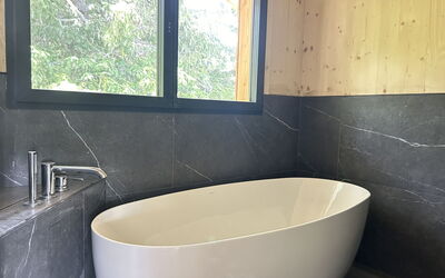 Unterkunft:&nbsp;02 Nth012 Sup Chalet mit Sauna und Hot Tub 2 Etage