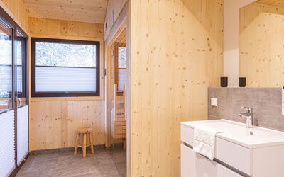 Unterkunft:&nbsp;02 Nth001 Sup Chalet mit Sauna und Hot Tub 2 Etage