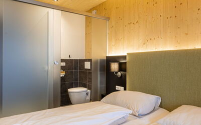 Unterkunft:&nbsp;02 Nth004 Sup Chalet mit Sauna und Hot Tub 2 Etage