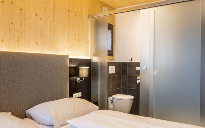 Unterkunft:&nbsp;02 Nth004 Sup Chalet mit Sauna und Hot Tub 2 Etage