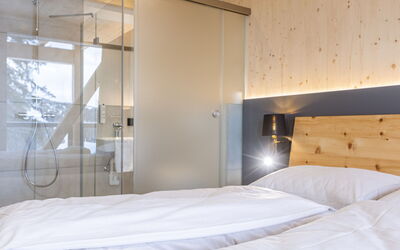 Unterkunft:&nbsp;02 Nth020 Sup Chalet mit Sauna und Hot Tub 2 Etage