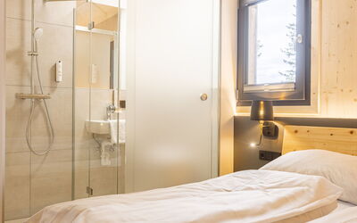 Unterkunft:&nbsp;02 Nth020 Sup Chalet mit Sauna und Hot Tub 2 Etage
