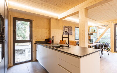 Unterkunft:&nbsp;02 Nth014 Sup Chalet mit Sauna und Hot Tub 3 Etage