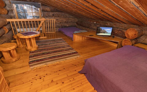 Aurinko-Ruka C6: Schnee, Winter, Holz, Hütte, Haus, Dach, Hütte, Zuhause, Einfrieren, Blockhaus