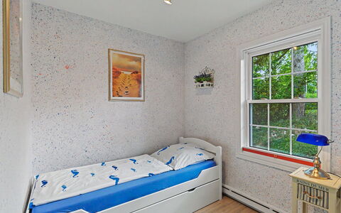 Zinnowitz 604: Wand, Schlafzimmer, Holz, Interior Design, Fussboden, Flooring, Möbel, Decke, Bett, Zimmer