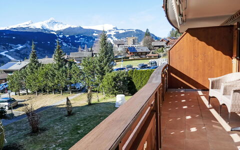 Chalet Pfingstrose: Gebirge, Alpen, Bergstation, Balkon, Senke, Glazialmorphologie, Grat, Bergdorf, Winter, Gipfel