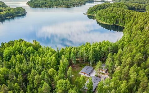Mäntyranta 1: Wasser, Wasservorräte, Gewässer, Baum, Natürlichen Umgebung, Natürliche Landschaft, Wasserweg, Landschaft, Bank, Wald
