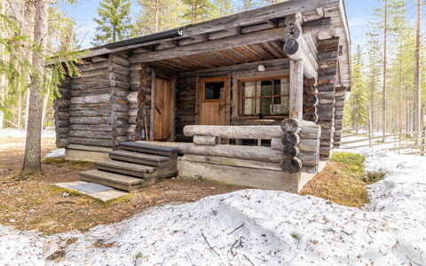Kelomökki 2: Holz, Hütte, Blockhaus, Winter, Hütte, Einfrieren, Schuppen, Hütte
