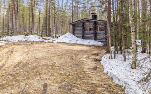 Kelomökki 2: Holz, Winter, Wald, Einfrieren, Schnee, Kofferraum, Wald, Zweig, Blockhaus