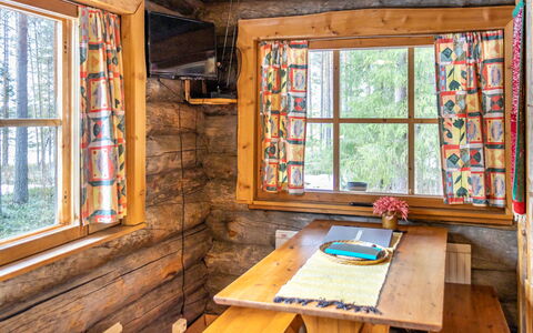 Kelomökki 2: Holz, Decke, Holzbeize, Hütte, Blockhaus, Zimmer, Hartholz, Planke, Lack, Holz