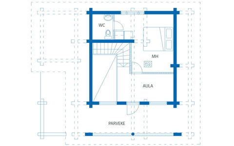 Villa Tunturitervakko: Möbel, Interior Design, Flooring, Fussboden, Tabelle, Decke, Küche & Esszimmer Tisch, Beleuchtung, Stuhl, Zuhause