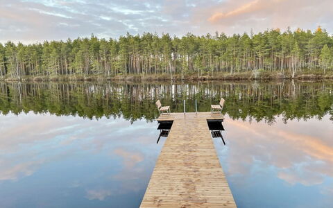 Lumpeenranta: Wasser, Gewässer, Wasservorräte, Natürlichen Umgebung, Natürliche Landschaft, Bank, Reflexion, Dock, See