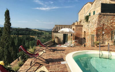 Casa le Crete - San Giovanni D'Asso, Toskana, Italien