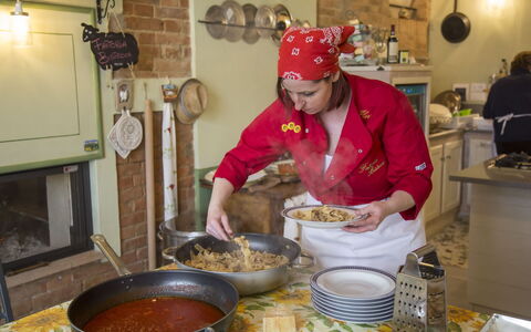 Casale Della Torre: Essen, Geschirr, Küche, Küche, Kochen, Gericht