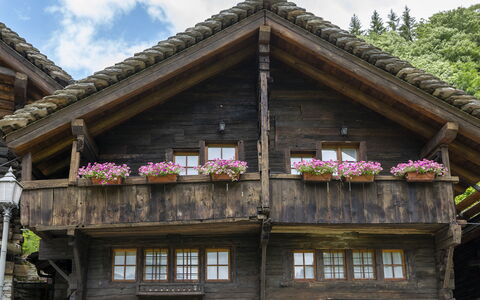 Incanto Walser Apartments Testa: Blume, Pflanze, Eigentum, Wolke, Fenster, Himmel, Gebäude, Baum, Holz, Tempel