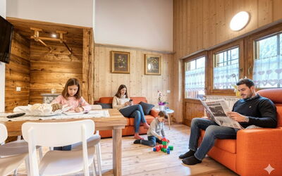 Chalet Borgo Walser Testa 6: Interior Design, Holz, Möbel, Flooring, Decke, Zimmer, Fussboden, Zuhause, Wohnzimmer, Couch