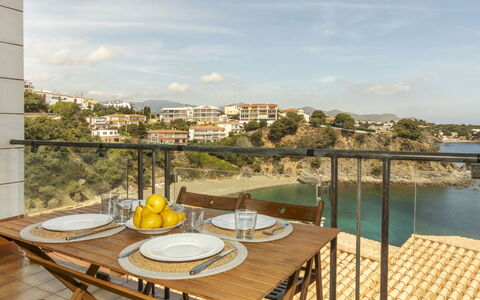 Llançà 501: Balkon, Wohnung, Resort, Küste, Eco Hotel, Gartenmöbel, Ferienort, Schwimmbad, Hotel