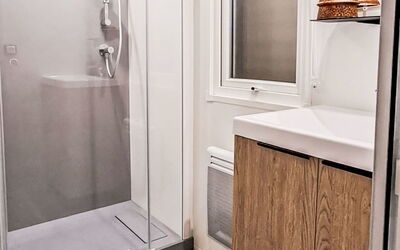 Unterkunft:&nbsp;Mobilhome Prestige 2 Chambres 4 6 Pers 100.1