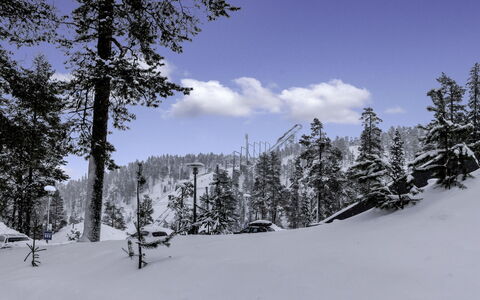 Kesä-Iikka 4: Himmel, Schnee, Winter, Ast, Baum, Terrain, Geologisches Phänomen, Wildnis, Einfrieren