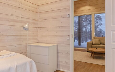 Villa Paadari: Holz, Hütte, Blockhaus, Wald, Schuppen, Gartenbauten, Lärche, Wald, Holzbeize