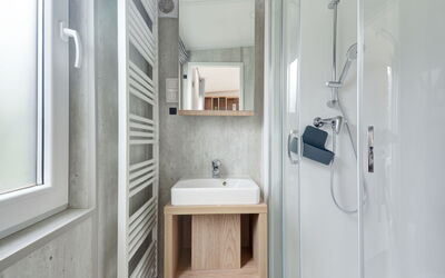 Unterkunft:&nbsp;Tiny Haus Eisvogel 200.28